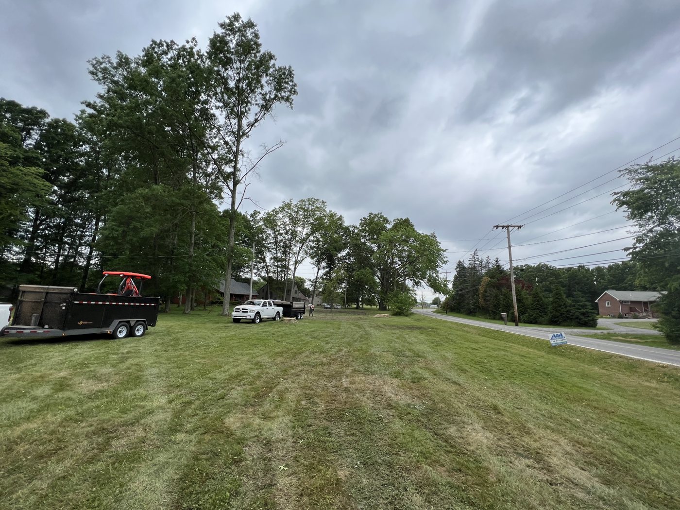 AAA tree work — During