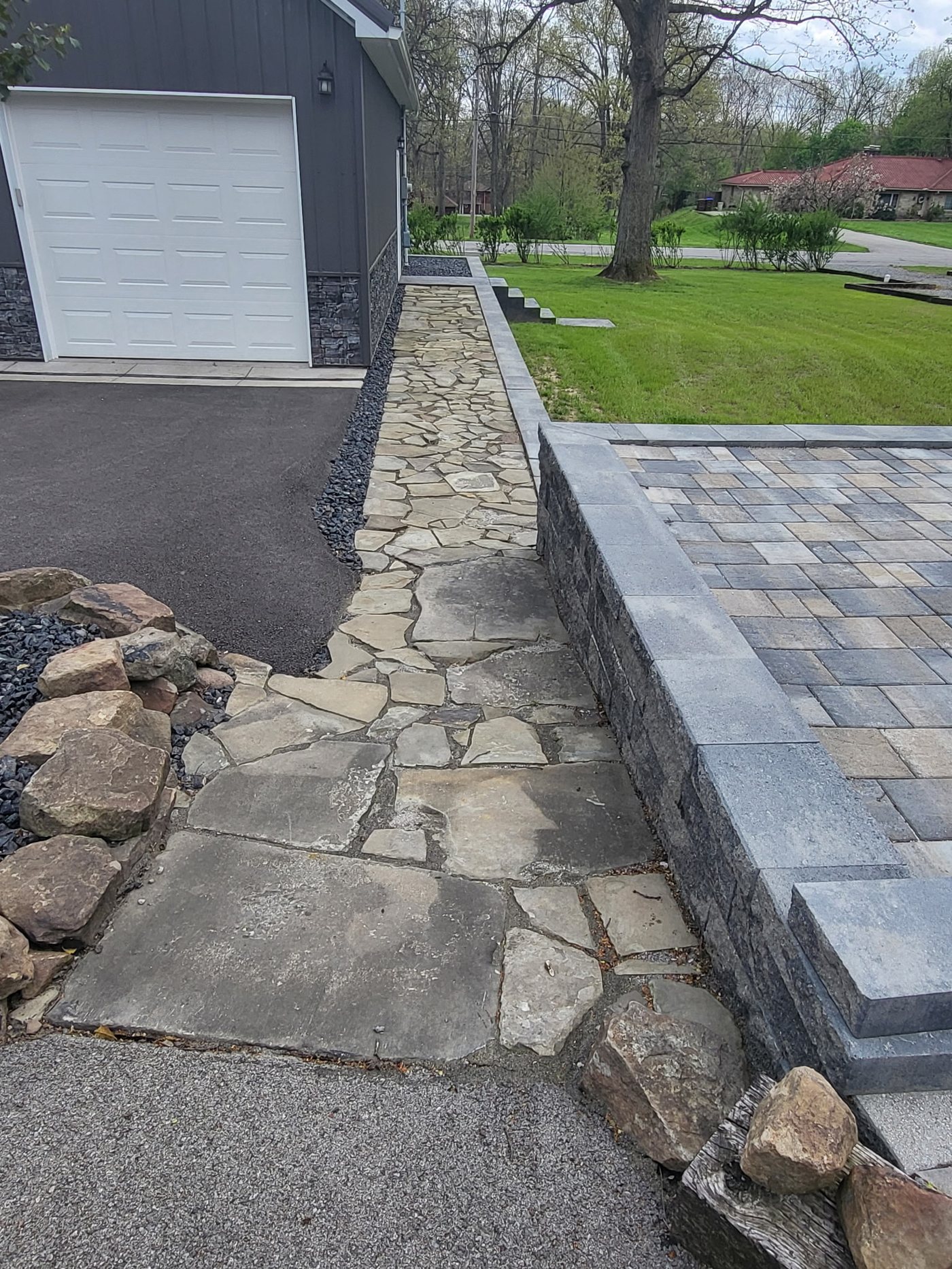 Recent Retaining Walls — AAA Property Services