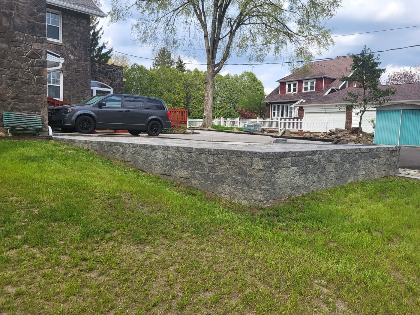 Recent Retaining Walls — AAA Property Services